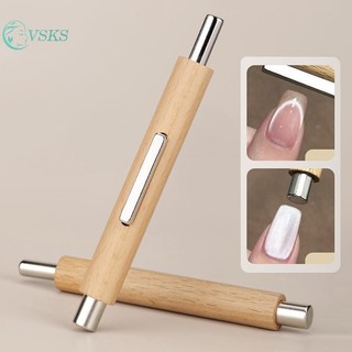 Chenlongshang 3 Trong 1 Nam Châm Mắt Đa Năng Cho Móng Tay Nghệ Thuật Dày Mạnh Từ Dính Hình Trụ Lớn Từ Dụng Cụ Làm Móng Tay DIY EN