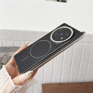 Ốp điện thoại gấp ba đoạn da doanh nhân cao cấp thời trang cho vivo x flod 5 xfold5