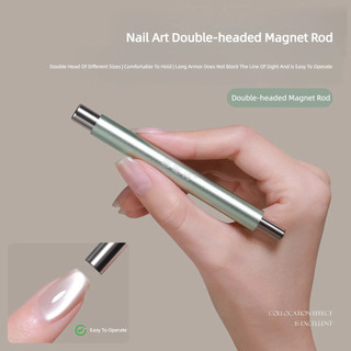 ANNIES Móng Tay Nghệ Thuật Nam Châm Hai Đầu Kích Thước Lớn Đa Năng Siêu Từ Tính Mèo Mắt Nam Châm Dụng Cụ Làm Móng Tay Cho Tiệm Làm Móng Tay