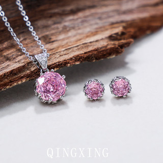 Trang sức kim cương hình bát giác cắt hoa hồng, đẹp cho nữ