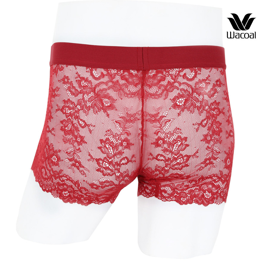 Quần lót nam Wacoal IWX2652 boxer phối ren thoáng khí mềm mại, phá cách nam tính