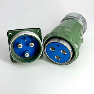 Ổ cắm hàng không chống nước YD55-4 Core 7 Core 40 Core 53 Core 61 Core Đầu nối tròn 55MM