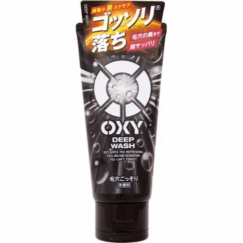 Sữa rửa mặt nam giới Oxy Nhật Bản 130g deep wash/clear wash/ perfect wash mẫu mới tuýp lớn