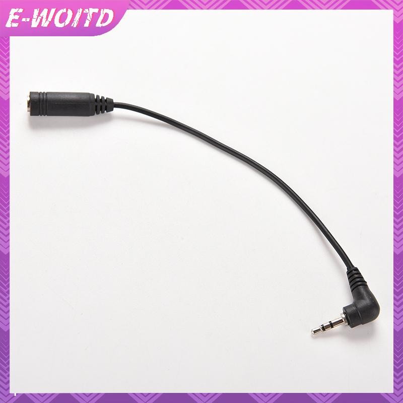 E-woitd 2.5mm Nam Cắm Sang 3.5mm Nữ Jack Stereo AUX Audio TRS Adapter Chuyển Đổi HNVN