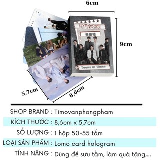 Card TNT Thời Đại Thiếu Niên Đoàn Teens In Times Hộp Hologram 50 Tấm Bo Góc Timo QT111