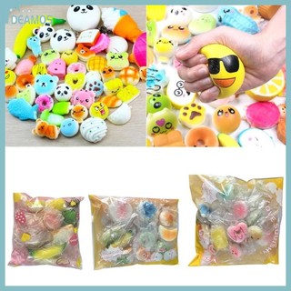 DE Phổ Biến Co Giãn Đạo Cụ Mềm Mại Squeezable PU Bun Đồ Chơi Trẻ Em Giảm Căng Thẳng Đồ Chơi