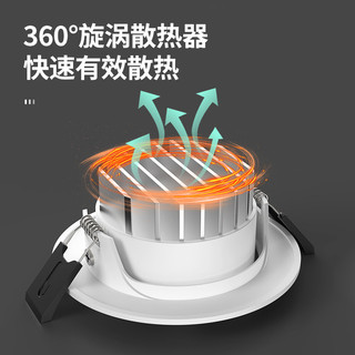 Cầu Vồng Nhỏ Hill Spotlight Nhúng led Phòng Khách Hộ Gia Đình Siêu Mỏng Downlight 2023 Phong Cách Mới Tivi Treo Tường Đèn Rửa IWXU