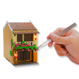 Mô hình gỗ tự lắp ráp DIY- Thế Giới Tí Hon-HỘI AN- HIỆU MAY- HA164-04 (Sản phẩm chưa kèm keo)