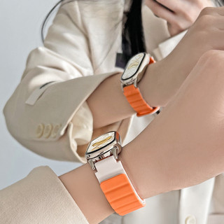 Dây đeo Xiaomi Mi Band Silicone đa sắc màu chống đứt khóa nam châm mạnh cho Mi Band 3/4/5/6/7/8/9/10