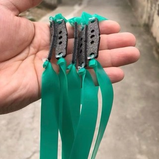 5 dây, 10 dây SUPER HUNTER 0,65mm dây kéo tới má dài 15cm. Dùng để kháng lực, tập thể dục thể thao