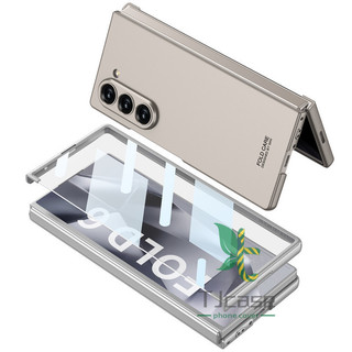 Ốp điện thoại Unframed Silm Ultra Thin Samsung Galalxy Z Fold 6 Phim cường lực mặt trước Vỏ nhạy cảm