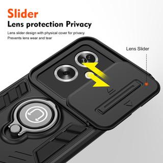Dành Cho OPPO A79 5G Ốp điện thoại Có Chân Đế Giáp Lưng TPU Mềm Edge Bảo Vệ Ống Kính Máy Ảnh Chống Sốc Mỏng Bao Da