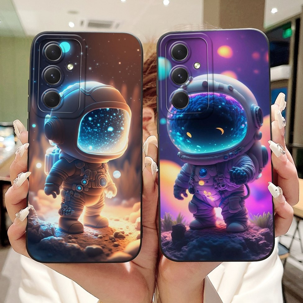 Dành Cho Samsung S23FE Ốp Lưng S711B Chống Sốc Thẩm Mỹ Mèo Dễ Thương Bé Trai Màu Đen Ốp lưng Samsung Galaxy S23 FE Ốp Lưng