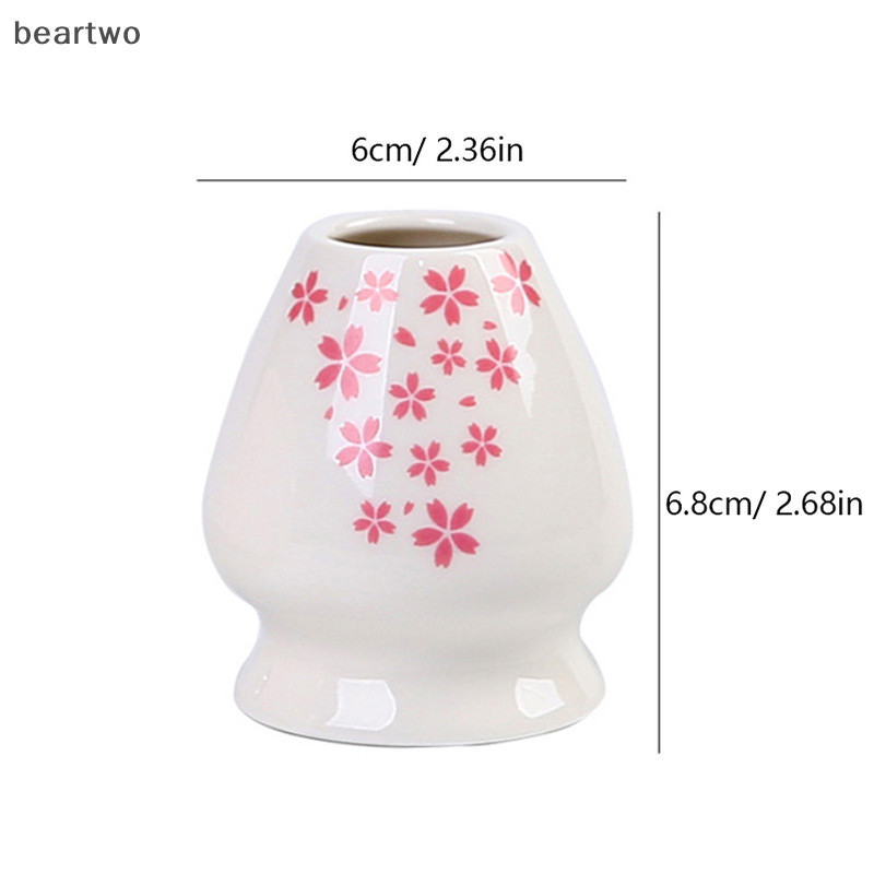 < Beartwo > Gốm Matcha Trà Xanh Chasen Giá Đỡ Bát Tre Nhật Bản Bàn Chải Trà Dụng Cụ Bộ Đồ Ăn Phụ Kiện Đẹp