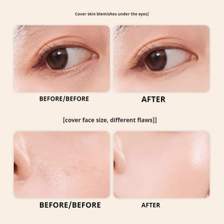 Bh Concealer BH 🍎 🍎 🍎 Bao rách Máng quầng thâm Tàn nhang Mụn Vết thâm Sửa đổi môi Blemishes Giải pháp làm sáng da mặt Trang điểm mặt