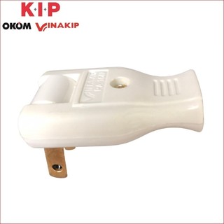Phích cắm chân dẹp 16A, xoay 180 độ, mã K8, Hãng Vinakip