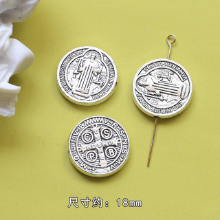 Bộ sưu tập bạc cổ điển cổ điển Hoa hồng chéo tình yêu mặt dây chuyền diy trang sức bông tai Phụ kiện Vòng cổ tay