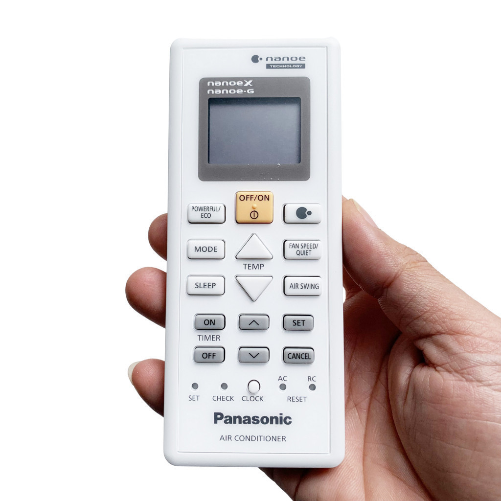 Điều khiển điều hòa Panasonic Mã 15 Hàng Zin, remote máy lạnh