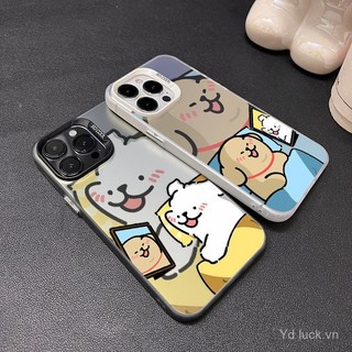 Dễ thương vui nhộn phim hoạt hình chơi video cặp đôi vỏ điện thoại di động Apple vỏ bảo vệ tương thích iPhone 14 12 Pro Max 13 15 Pro chống sốc Max 8 Plus XS Max 7 Plus chống bụi XR 12 Pro 11 14 Plus vỏ silicon chống rơi