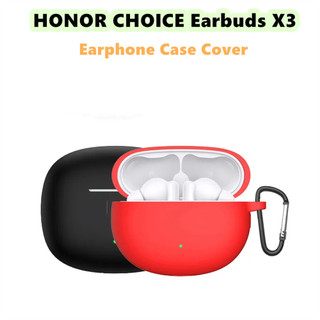 [imamura] Dành Cho Tai Nghe Huawei HONOR CHOICE X3 Vỏ Tai Nghe Silicon Mềm Màu Trơn