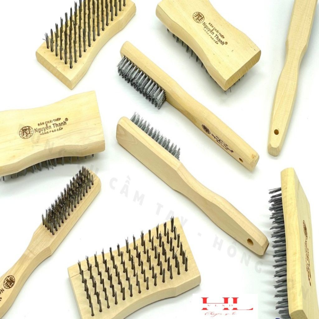 Bàn chải sắt chất lượng cao... chà rong, chà sàn, đánh rỉ sét cước sắt ...