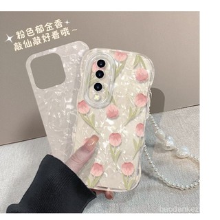Cho Honor 90 100 200 PRO điện thoại trường hợp sáng tạo hoa túi khí trường hợp vỏ mô hình bảo vệ trường hợp