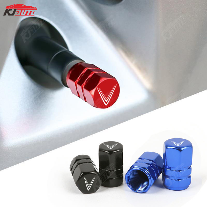 Vinfast Kim Loại Lốp Van Nắp Ô Tô Xe Máy Xe Đạp Trang Trí Phụ Kiện Cho VF 8 VF 9 VF E34 Lux A Fadil Chủ Tịch SA VF E34