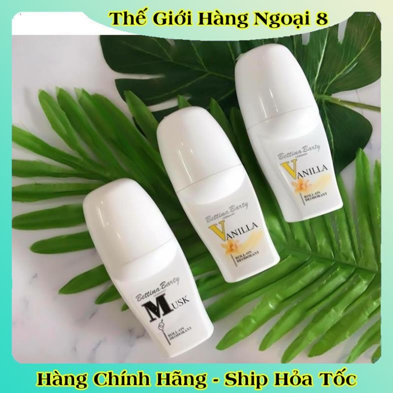 [auth] Lăn Khử Mùi Hương Nước Hoa Vanilla Bettina Barty Cho Nữ 50ml Của Đức [Hot]