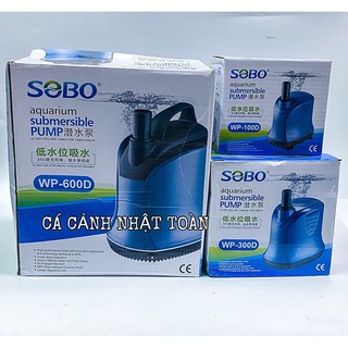 Bơm hút đáy cặn bể cá Sobo 100D 200D 300D
