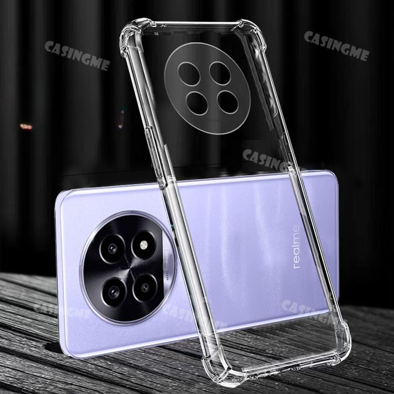 Vỏ trong suốt túi khí Realme 13 + 5G cho Realme 13 5G Realme13 + Realmi 13 + Pro Plus 13Plus 13x 4G 5G Vỏ điện thoại silicon Vỏ điện thoại chống sốc Vỏ bảo vệ trong suốt