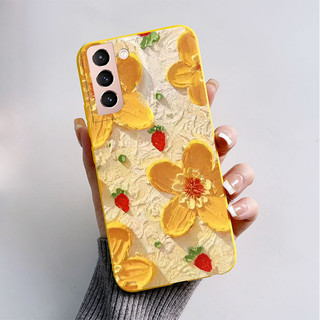 Dành Cho Samsung Galaxy S21 / S21 Plus S21 + / S21 Ultra 5G Vỏ Mềm Mỏng Mờ Thời Trang Bướm Phi Hành Gia Chống Sốc Ốp Lưng