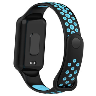 Dây đeo cho Redmi Band 2 Sport Silicone Dual Color Band cho Xiaomi Smart Band 8 Active Strap
