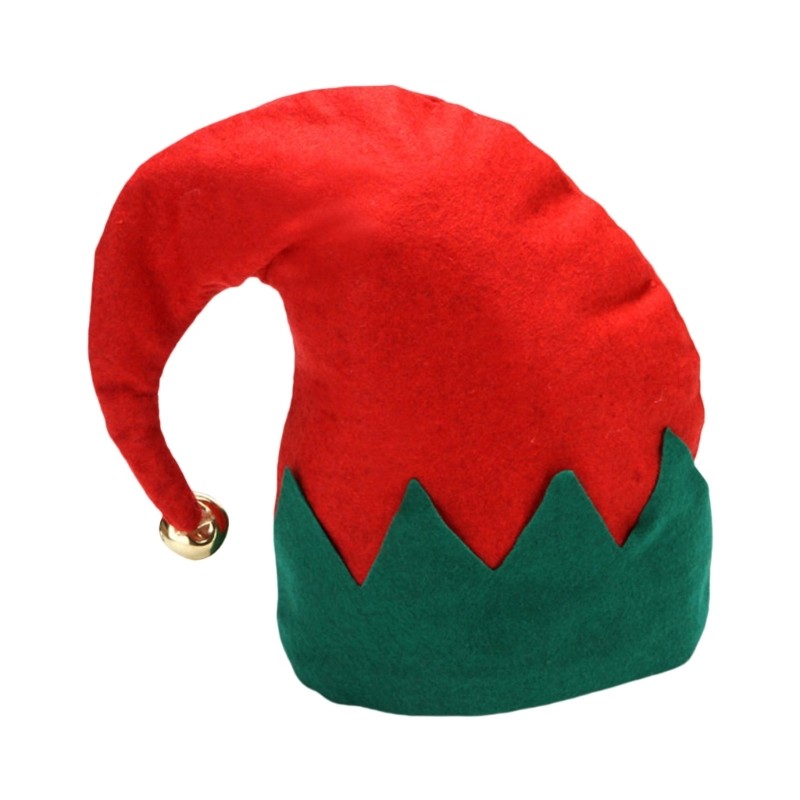 ⚝⚝Richh Vui Vẻ Yêu Tinh Mũ Có Chuông Unisex Beanies Nón Slouch Giáng Sinh Mũ Baggy Nón Slouch Beanies Mischievous El