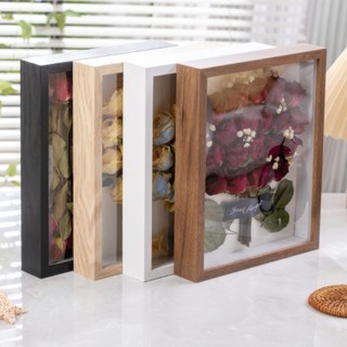 Khung Ảnh 3D Để Bàn Sâu Lòng 3/5cm, Decor Kẽm Nhung,Trưng Bày Hoa Khô ALINE