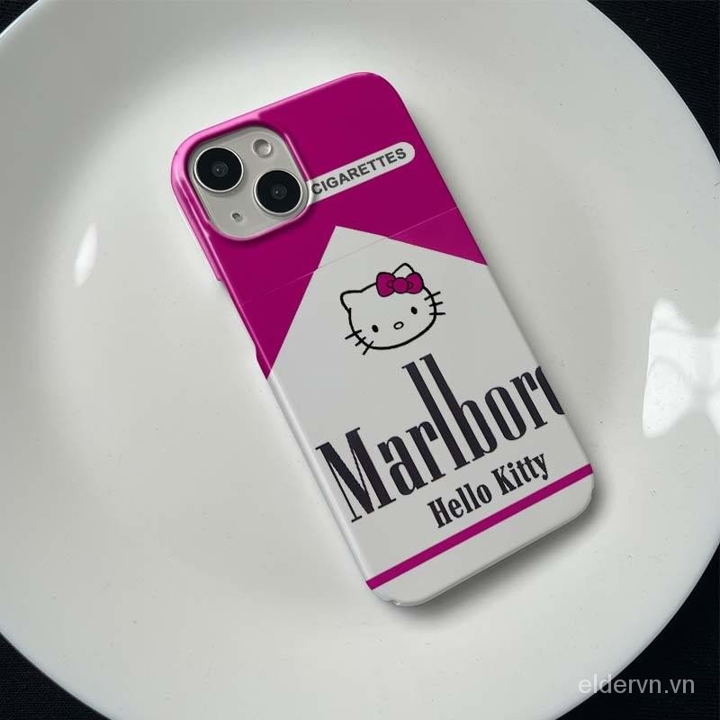 Ốp điện thoại di động QYJS Instagram màu hồng mèo dùng cho IPhone16 15 14 13 ProMax 12 PRO 11 14 15 PLUS X XR XR XSMAX SE 7 8 plus Ốp Cứng mẫu nổ phim COZH