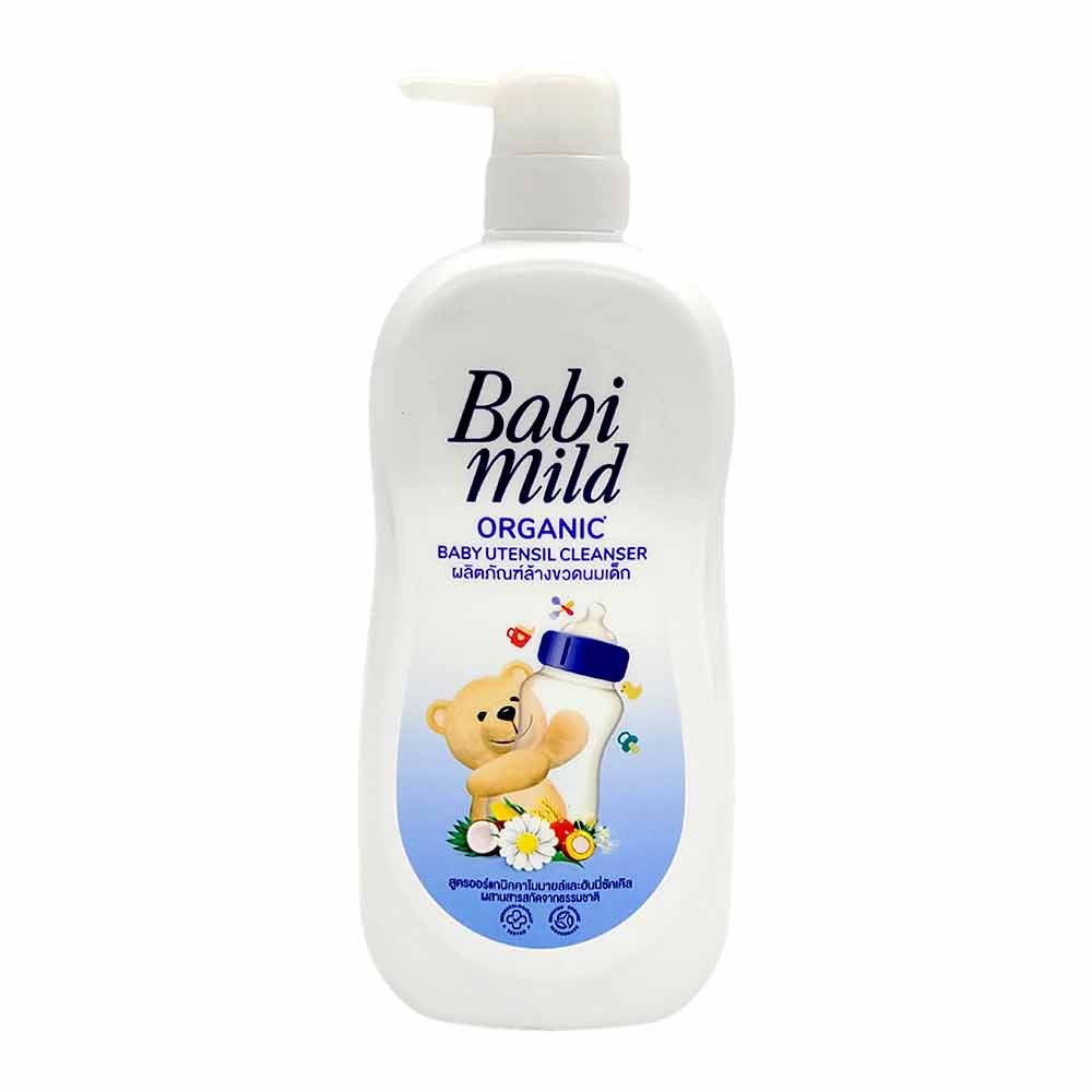 Nước Rửa Bình Sữa Cho Bé Babi Mild Utensil Cleaner Chai 590ml