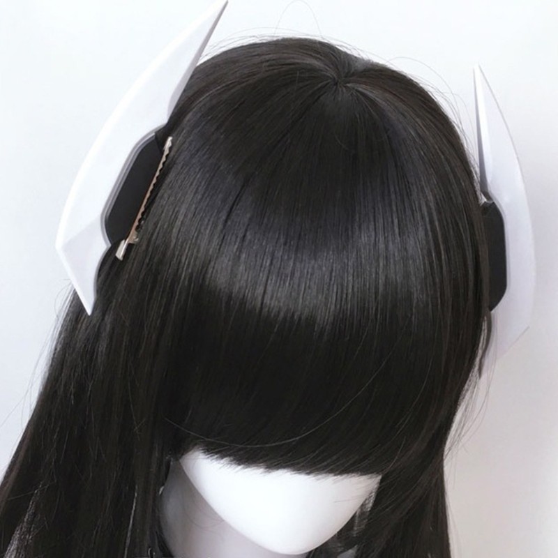 Woke Bên Tóc Cho Cosplay Đảng Punk Thiên Thần Cánh Tóc Pin Chống Trơn Trượt Barrettes Cho Bên Tóc Anime Trang Phục Tóc Orname