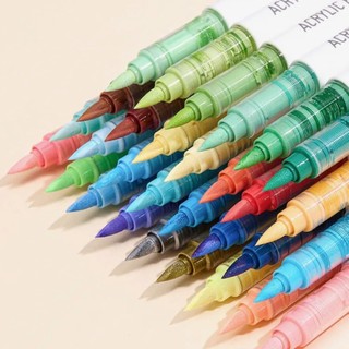 Set brush calligraphy acrylic Languo phong cách hiện đại