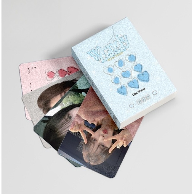 50-55 Cái / hộp Red Velvet Laser Hologram Photocards Chill Kill Album Lomo Cards Redvelvet Wendy Irene Joy Solo Kpop Holographic Bưu Thiếp YM