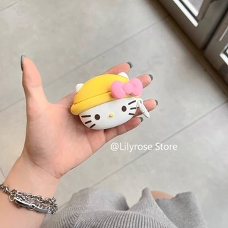 Ốp Tai Nghe Hoạt Hình Silicon Mềm Apple AirPods 4 [2024] AirPods Pro2 AirPods 3 2 1 Tai Nghe Không Dây Vỏ Màu Hồng Thỏ Mèo Dễ Thương