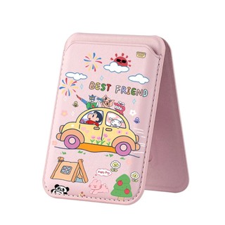 Hoạt Hình Xe Họa Tiết Ví Cho iPhone 16 15 14 13 12 11 Pro Max Plus Thẻ Da Điện Thoại Cho Ốp Lưng Bỏ Túi Bao