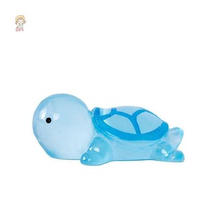 TWE 6 / 10 Chiếc Dạ Quang Rùa Trang Trí Nhà Cảnh Quan Nhựa Thủ Công Phát Sáng Rùa Vườn Cá Thu Nhỏ Đồ Trang Trí Trang Trí VN