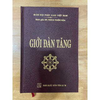 Sách - Giới Đàn Tăng ( Bìa da) - HT Thích Thiện Hòa