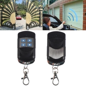 Qiuwu 1Pc 4 Nút 433MHZ Cán Mã Cổng Dụng Cụ Mở Cửa Nhà Để Xe Nhân Bản Điều Khiển Từ Xa.