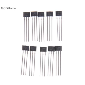 Gcdhome 10 chiếc AH3144E OH3144 3144 Cảm biến hiệu ứng Hall Máy dò từ tính HOT