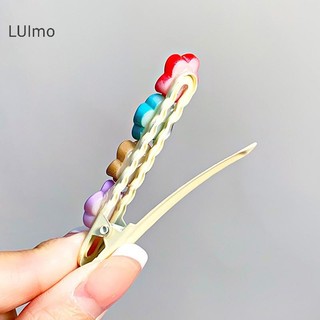 Luimo Dễ Thương Nhiều Màu Sắc Hoa Kẹp Tóc Cho Nữ Thời Trang Cô Gái Hoa Ngọt Ngào Barrettes Thời Trang Tinh Tế Phụ Kiện Tóc Quà Tặng SBS