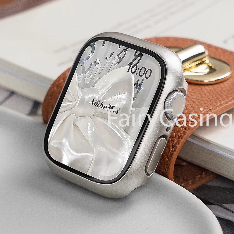 Ốp Bảo Vệ Màn Hình S11 Cho Apple Watch Cover Series 11 10 46mm 42mm 41mm 40mm 44mm 45mm Kính Cường Lực + Ốp Lưng Cho iWatch 49mm Ultra 2 9 8 7 6 5 4 SE