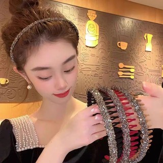 Băng đô sóng khí chất nữ 2024 băng đô áp lực chống trượt có răng mới
