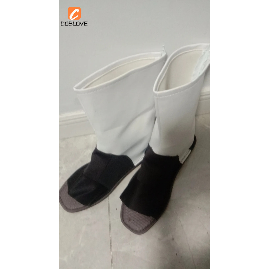 Anime NARUTO Akatsuki Sasuke Cosplay Giày Phù Hợp Với Người Lớn Ống Cao Giày Cosplay Trang Trí Đạo Cụ Giày Ninja Phù Hợp Với