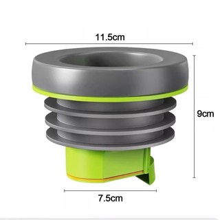 Mặt bích bát vệ sinh AWNGD, ngăn chặn van chảy ngược Thiết lập nhanh Mặt bích vệ sinh, bền bỉ Tiện lợi chống rò rỉ Mặt bích vệ sinh chống chảy ngược Con dấu sáp cải tạo phòng tắm